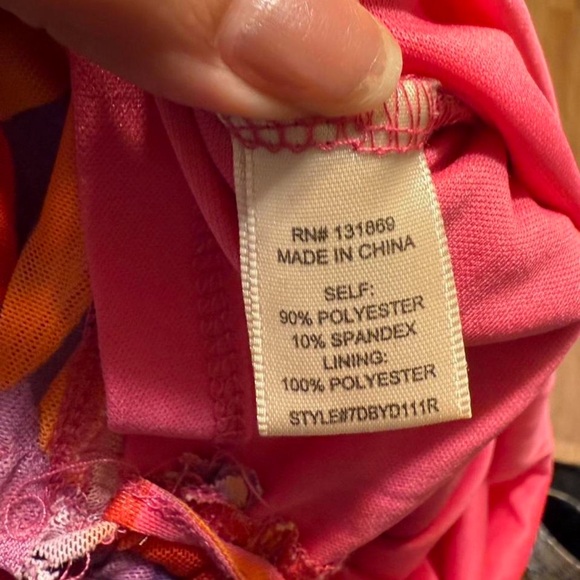 Inspired Hearts- Vibrant Multicolor Dress size Medium - Picture 5 of 6